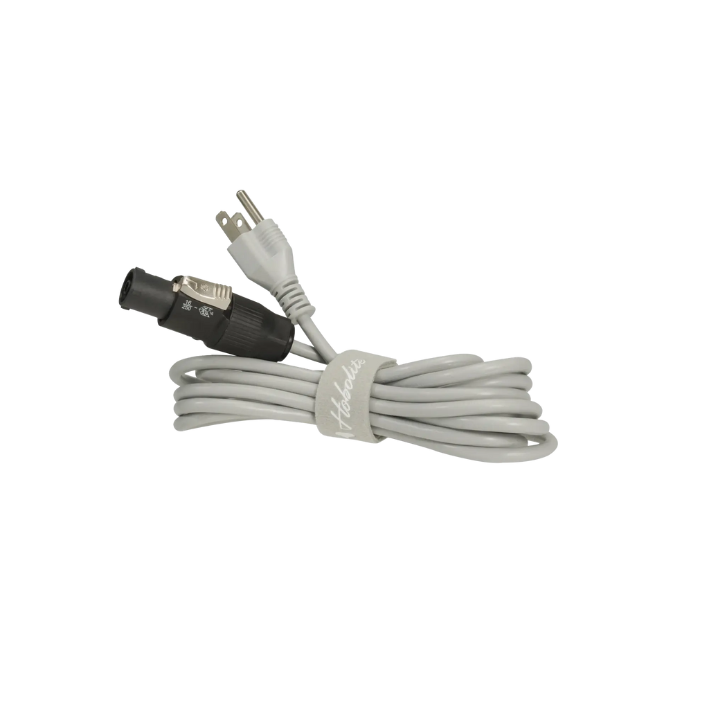 UL Listed] OMNIHIL White 15 Feet Long AC Power Cord Compatible with BOSS  ACS-LIVE LT 