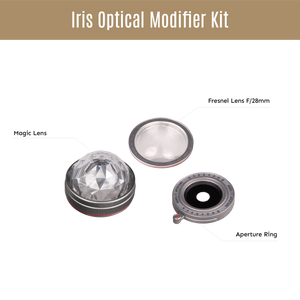 Hobolite Iris Optical Modifier Kit for Small LED light